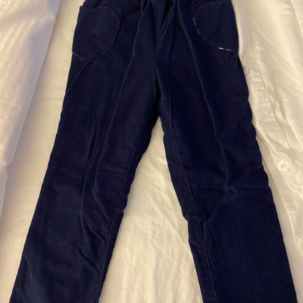 Mini Boden size 7 girls pants , only work couple of times , heart pockets